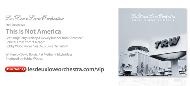 This Is Not America featuring Gerry Beckley and Dewey Bunnell from America, Robert Lamm from Chicago, and Bobby Woods